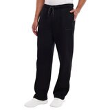 カークランドシグネチャー ユニセックス ロゴ パンツ ブラック L/XL