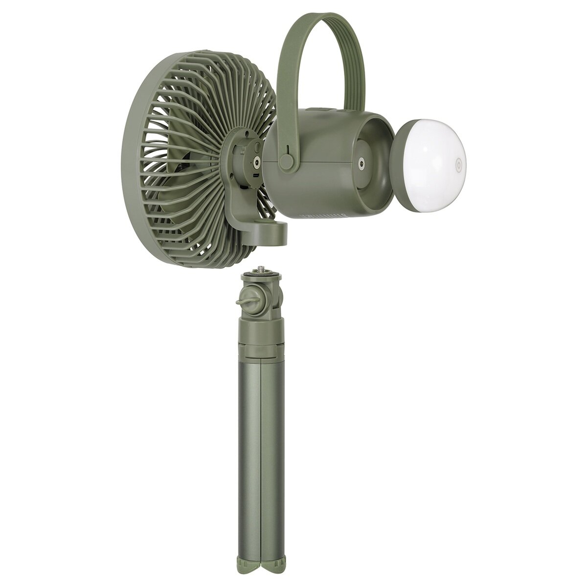 カメリオン ライト付キャンプ ファン 3段階調節