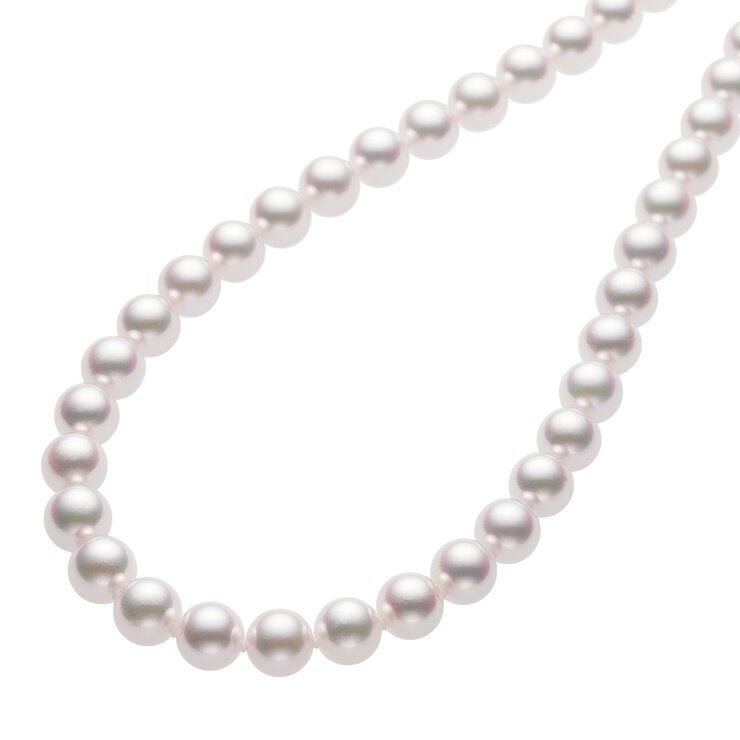 あこや真珠 花珠 ネックレス/イヤリング セット 8.5mm あこや真珠 花珠 ネックレス/イヤリング セット 8.5mm