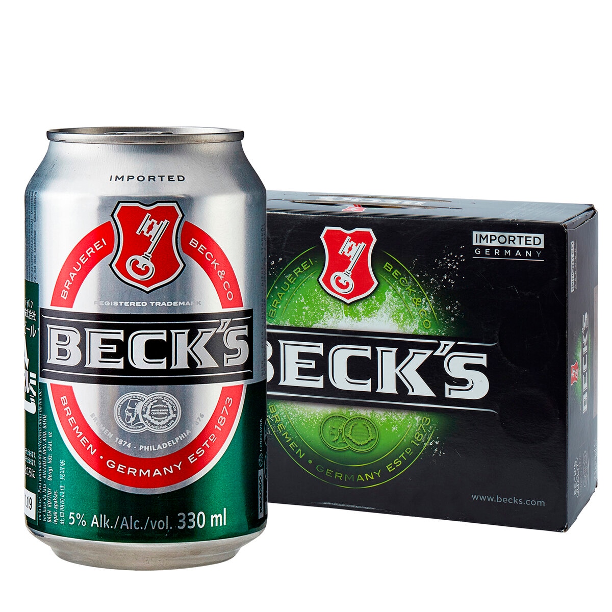 ベックス ドイツビール 330 ml x 24 缶