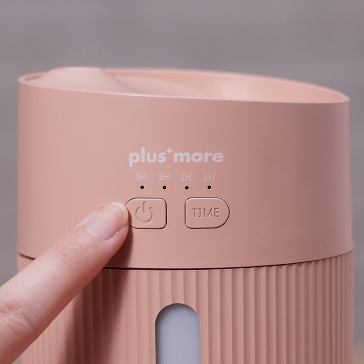 プラスモア コードレス上部給水加湿器 MO-HF019 ピンク