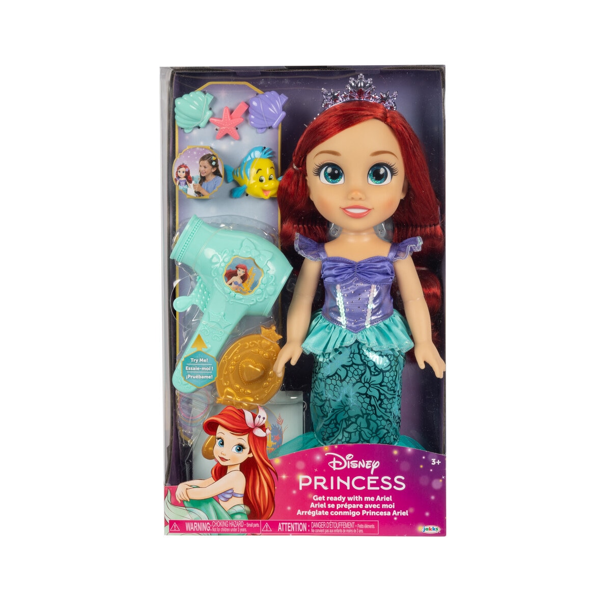 ディズニープリンセス & アナと雪の女王 ヘアケアセット