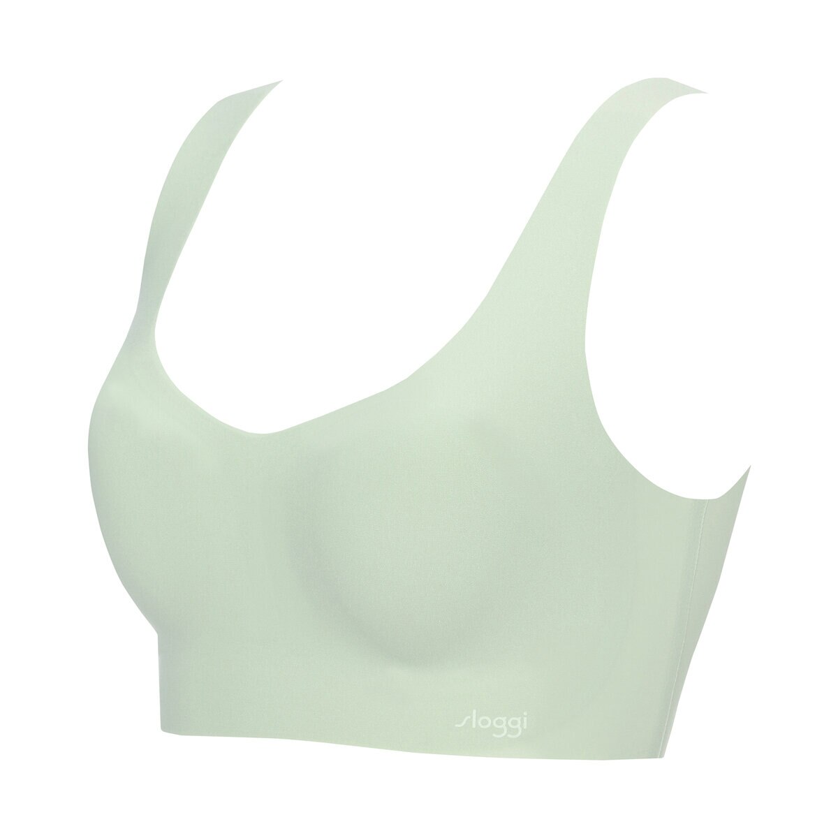 トリンプ・インターナショナル・ジャパン スロギー ワイヤレス ブラ 2枚組 ソフトグリーン/グレー XL