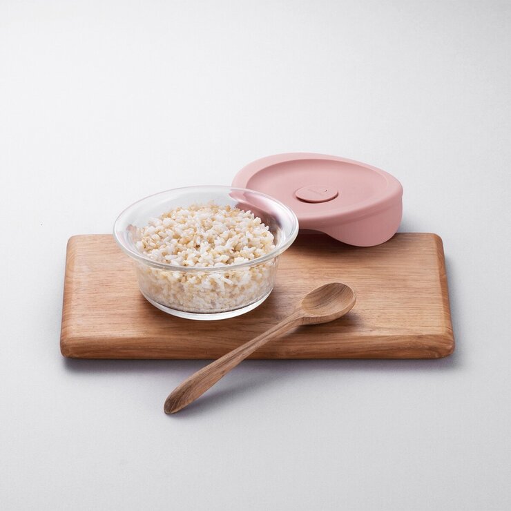 ロック&ロック ガラス容器 6個セット(蓋付き)