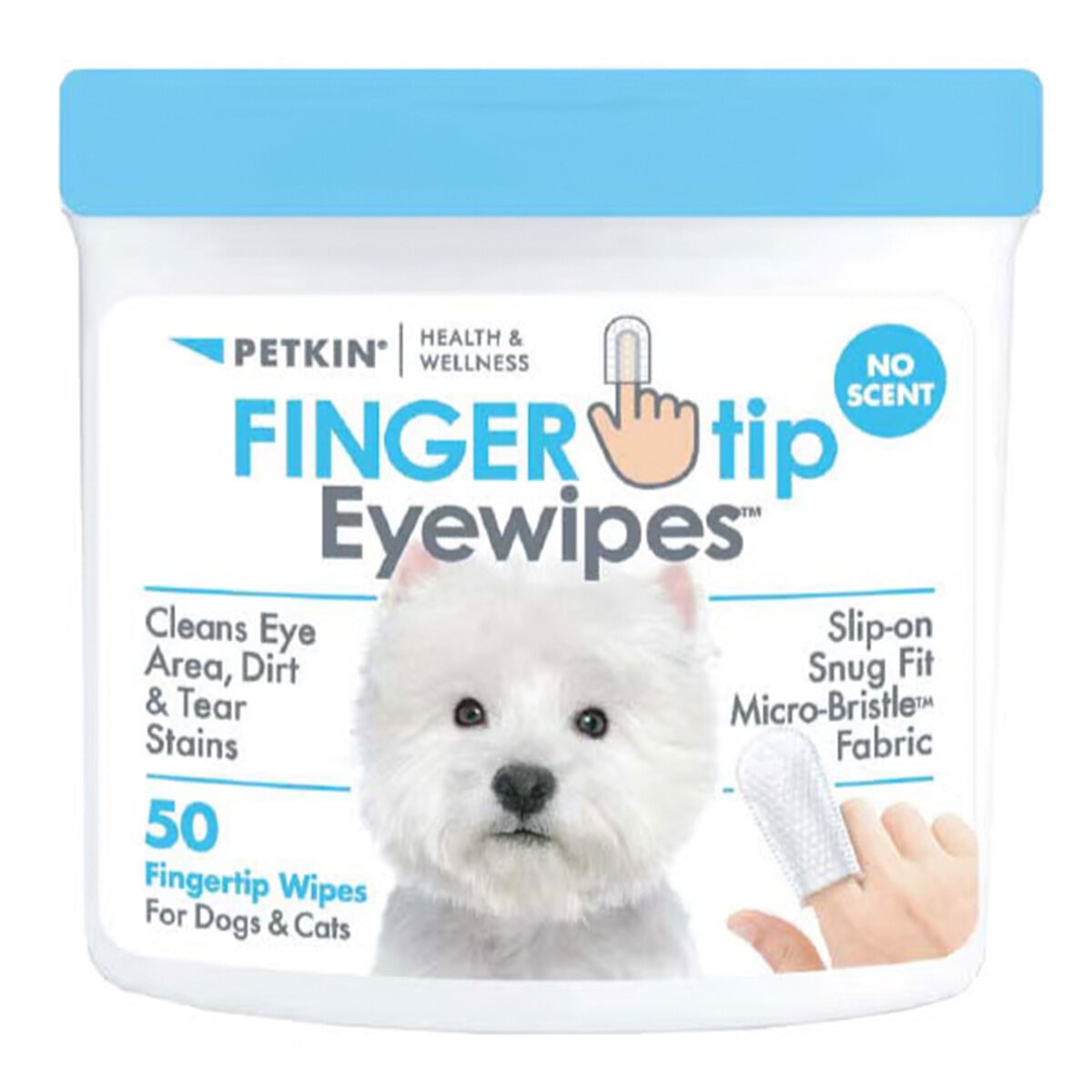 Petkin フィンガーティップワイプ 目用