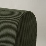 フレックス L字ウレタンソファ グリーン