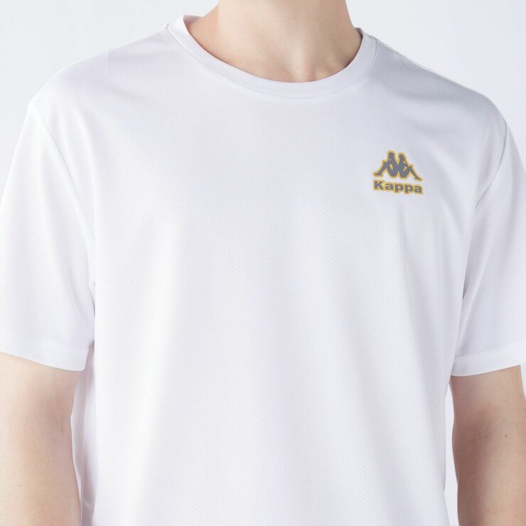 カッパ メンズ 半袖Tシャツ / ホワイト / L カッパ メンズ 半袖Tシャツ / ホワイト / L
