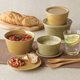 ストッカーボウル 8PC ブラウン/グリーン