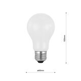 EGLO（エグロ） LED電球 A60 E26 485ルーメン ミルキー 204661J