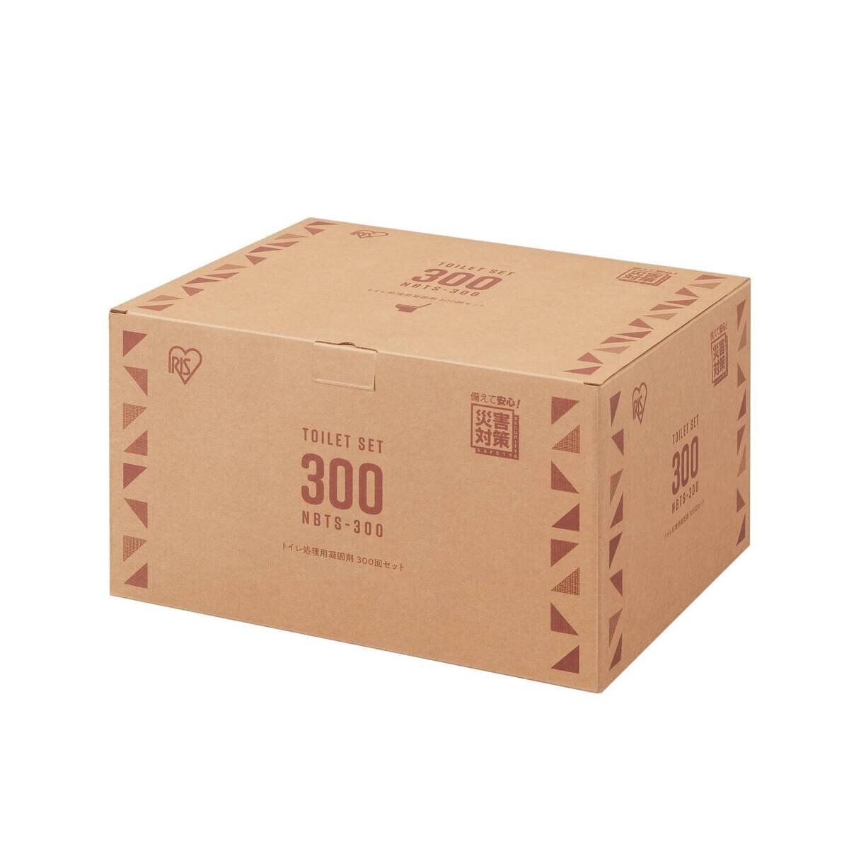 アイリスオーヤマ トイレ処理用凝固剤 300回分 NBTS-300
