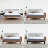 グーグー ヘッドボード ダブル ライトグレー