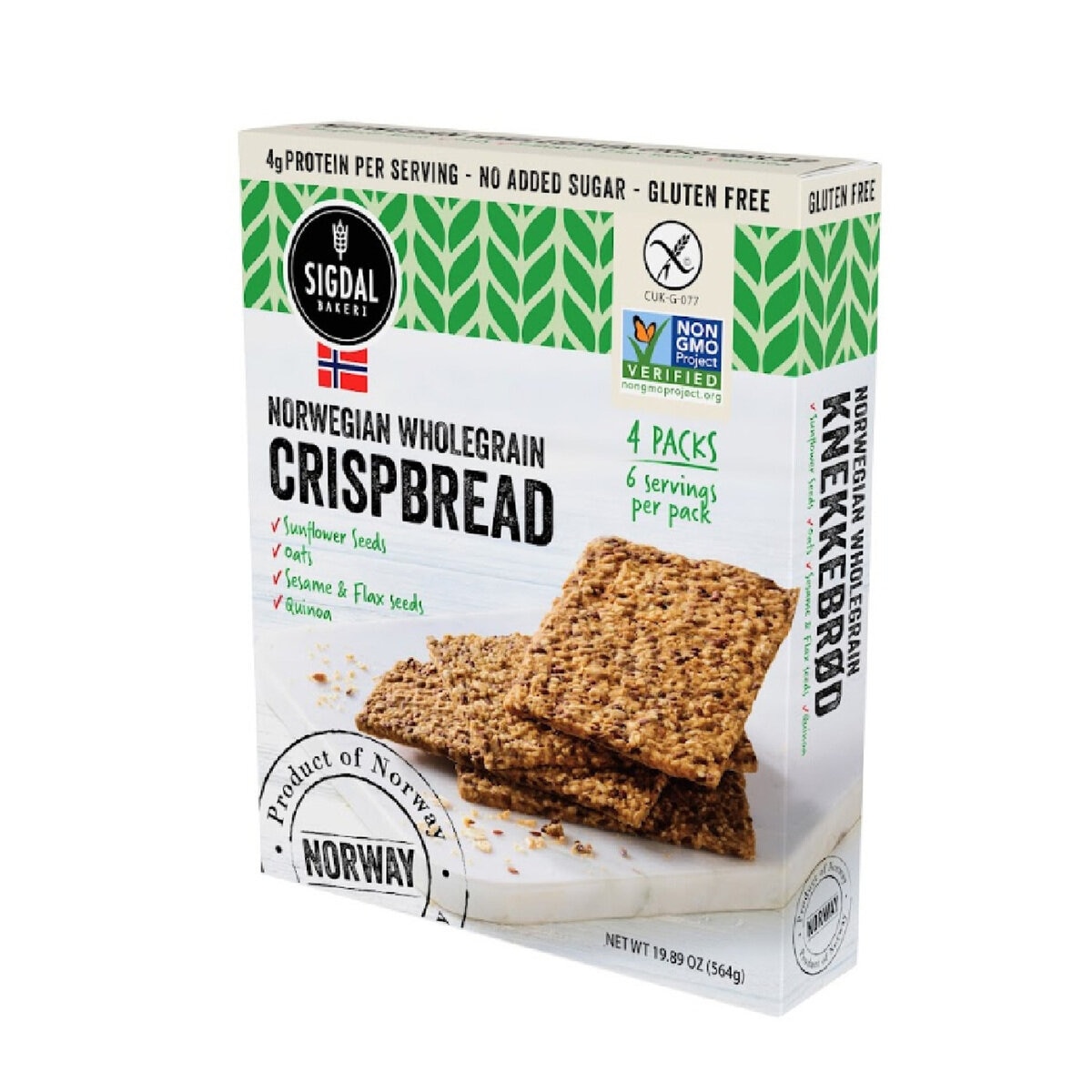 ノルウェー風 クリスピー ブレッド 564g