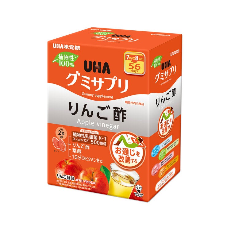 UHAグミサプリ リンゴ酢 112粒 UHAグミサプリ リンゴ酢 112粒