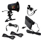 MTO 熊よけわんわんホーン 夜間センサー付ソーラー電源タイプ＆ 3mケーブル 2本追加