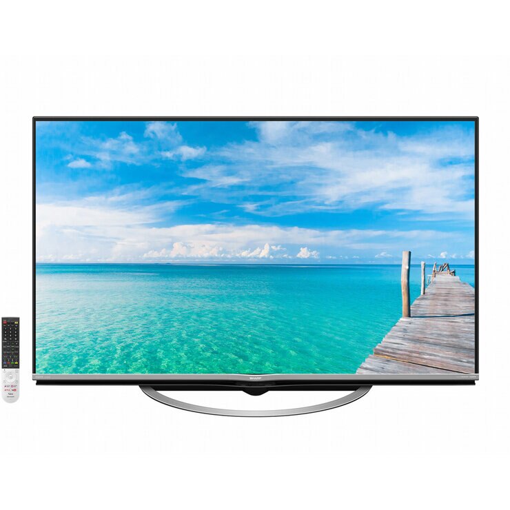 アクオス LC-50US5 50型 4K 液晶テレビ AndroidTV 2017年製 家電 Amazon | シャープ 50V型 液晶 テレビ AQUOS LC-50US5 4K 低反射「N