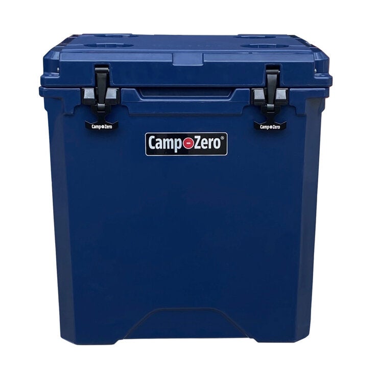 キャンプゼロ 50L ロトモールドクーラーボックス キャスター付き ネイビーブルー キャンプゼロ 50L ロトモールドクーラーボックス キャスター付き ネイビーブルー