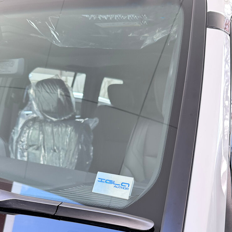 オーサー イグラ2プラス 自動車盗難防止 カーセキュリティ セット (注意事項了承済み）IGLAデザイン (青LED)