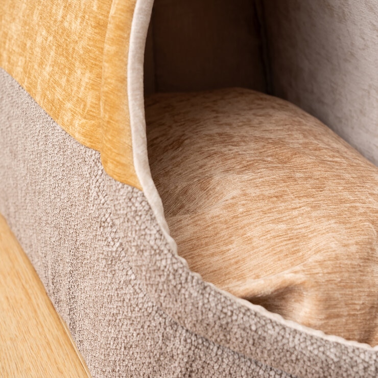 カマクラ型ペットハウス 2個セット ベージュ