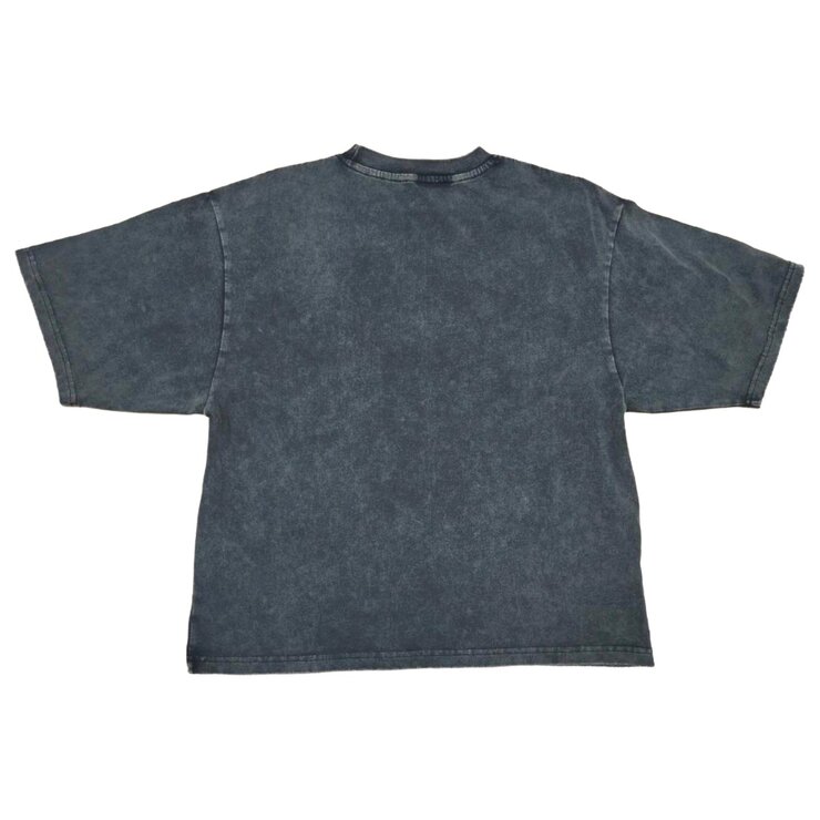 ミッキーマウス メンズ 半袖 Tシャツ チャコール S