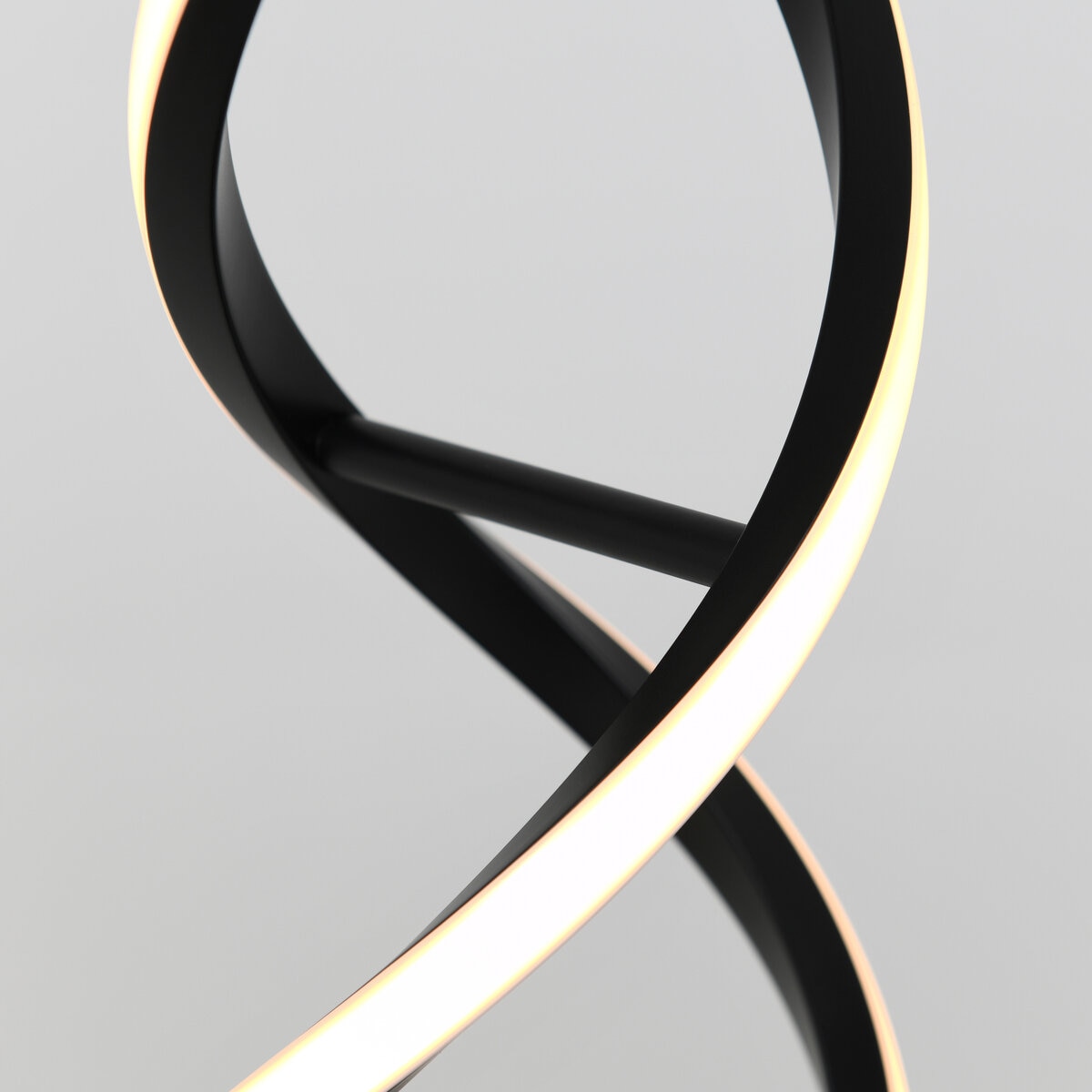 SWIRL TABLE LAMP (BLACK)