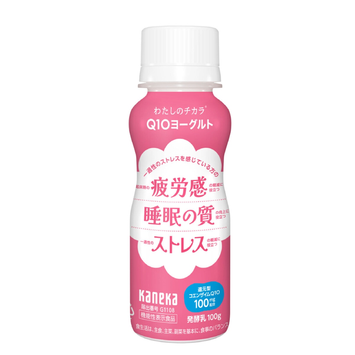 わたしのチカラ Q10ヨーグルト ドリンクタイプ 100g x 12