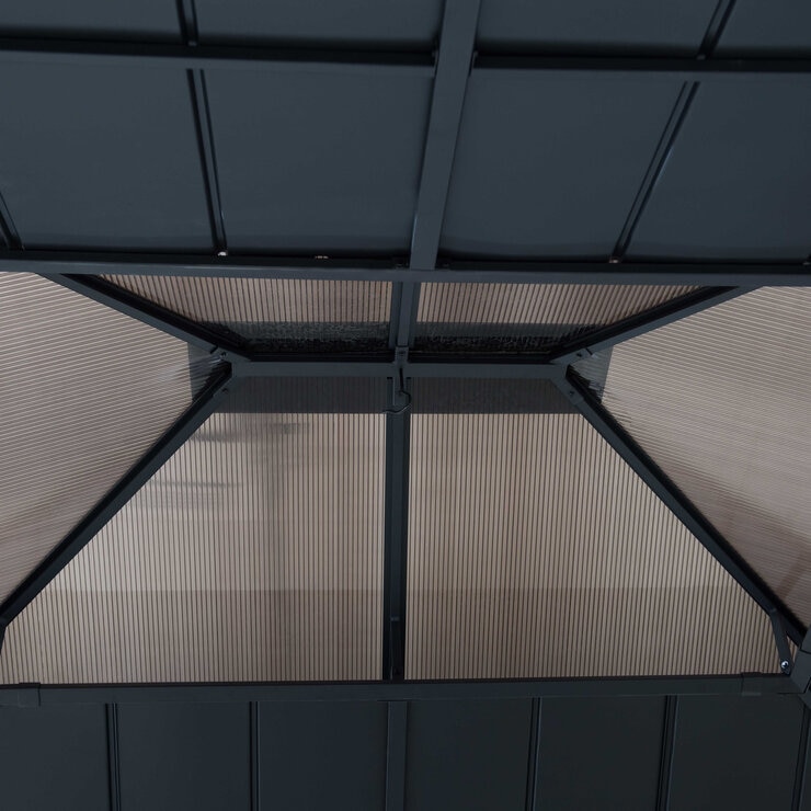 サンジョイ フェンウィック 13 x 15 フィート (3.9 x 4.6m) ガゼボ サンジョイ フェンウィック 13 x 15 フィート (3.9 x 4.6m) ガゼボ