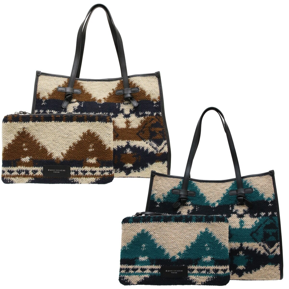 ジャンニ キアリーニ　マルチェッラ M ネイティブ柄