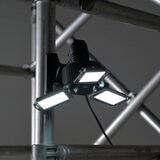 YAMAZEN 3灯LEDガレージライト/マグネットライトクリップセット GL3-0500LCS-300SET