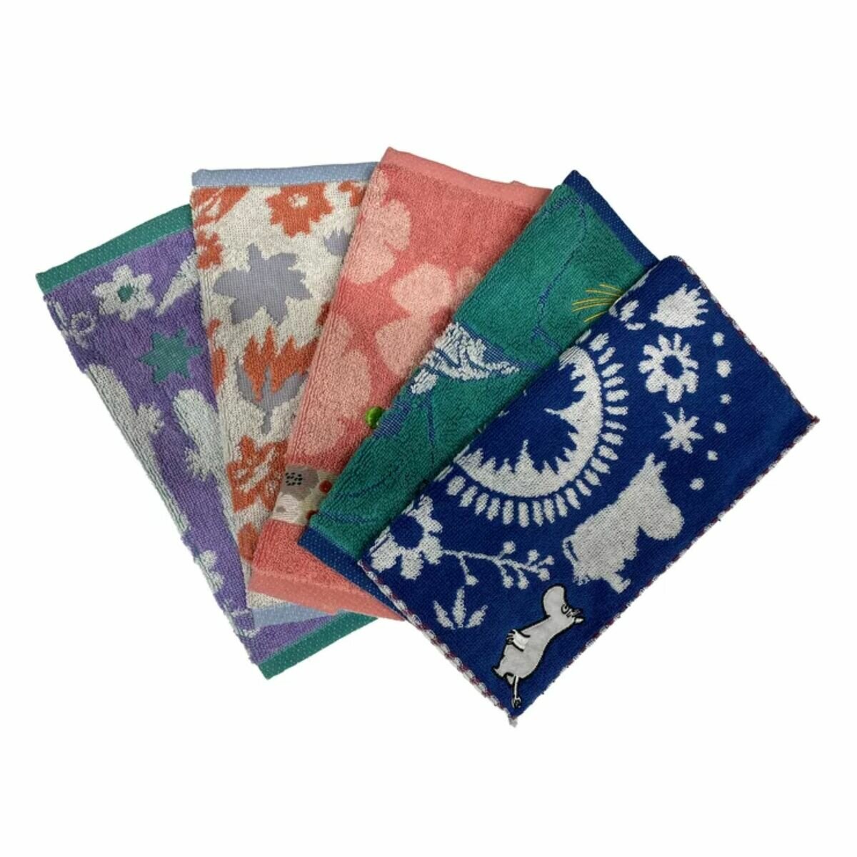 ムーミン ハンカチ 5枚 セット