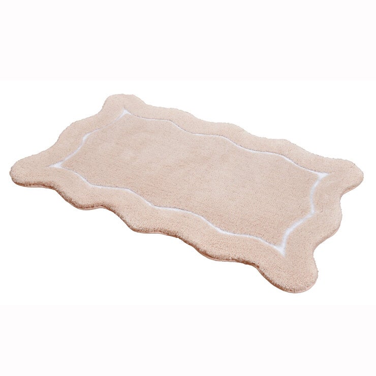 RIVIERA HOME マイクロファイバー バスマット 53cm x 86cm ピンク RIVIERA HOME マイクロファイバー バスマット 53cm x 86cm ピンク