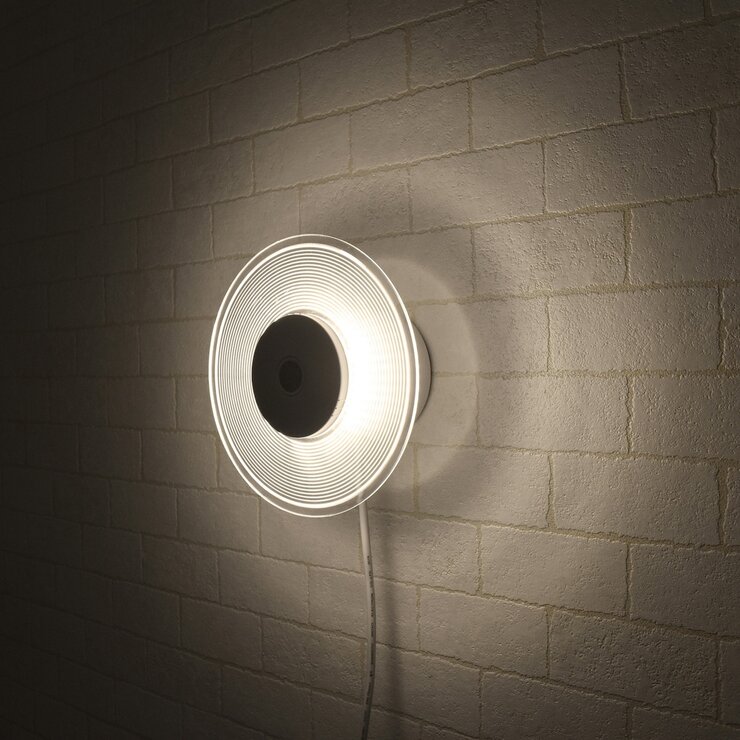 DAISHIN ルナルークスLEDセンサーライト ACコンセント式 電球色 DLA-9T100L