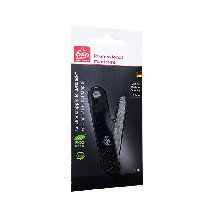 ゾーリンゲン 爪やすり 折り畳みタイプ 黒