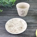 くまのプーさん カップ&プレートセット 4個 くまのプーさん カップ&プレートセット 4個