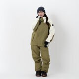 オーシャンパシフィック レディース スノー パンツ カーキ S