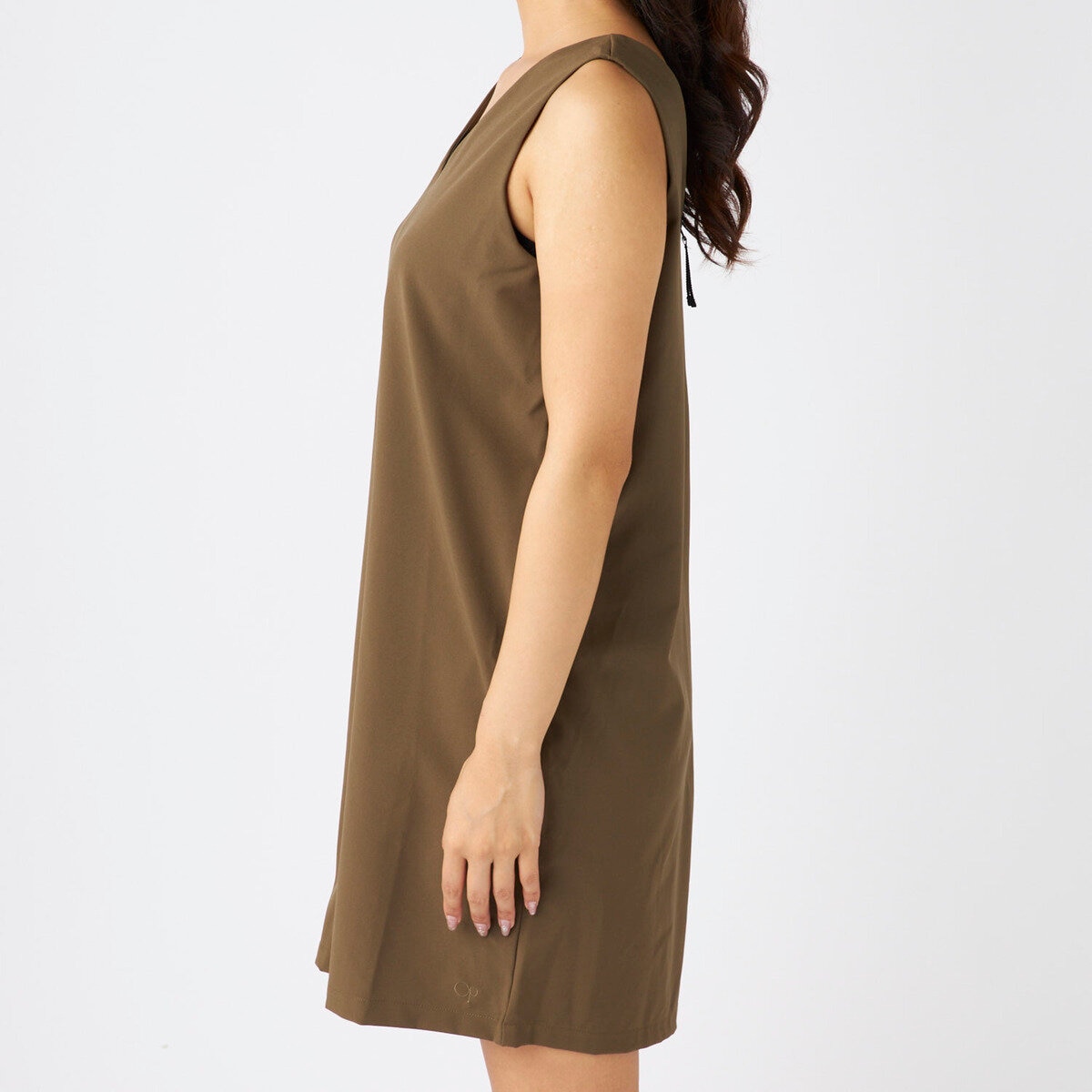 オーシャンパシフィック レディース 水着3点セット カーキ L