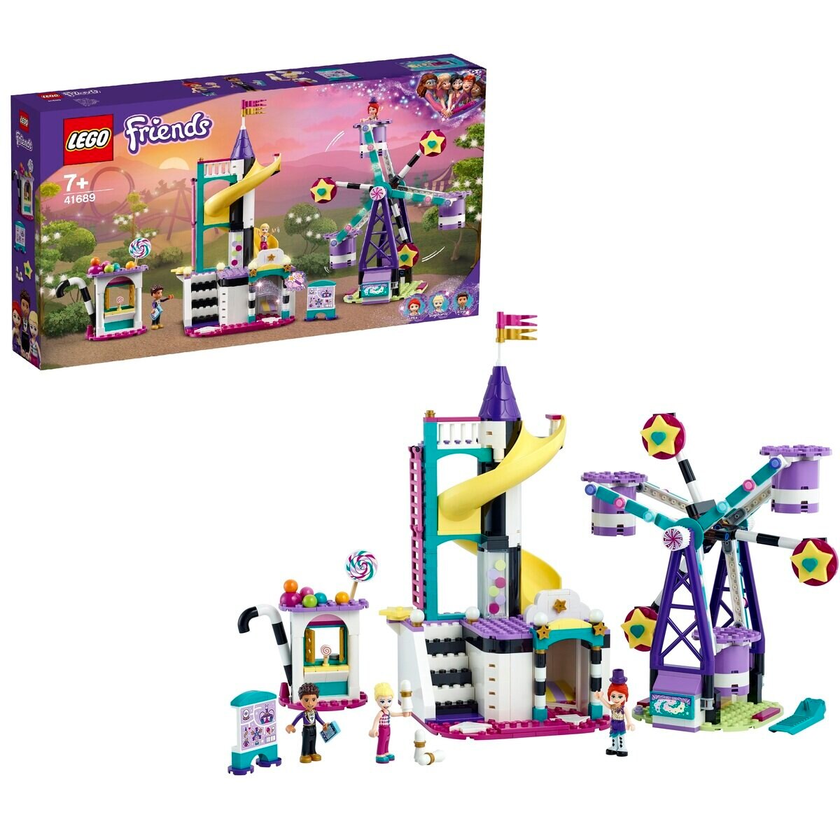 レゴ フレンズ マジカルかんらん車とスライダー