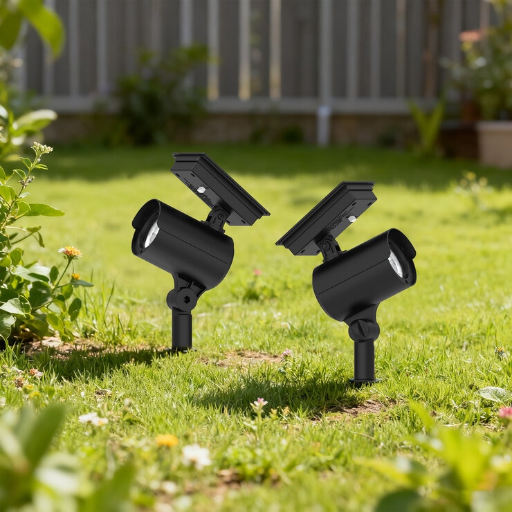 Dais LED ソーラースポットライト 2個セット