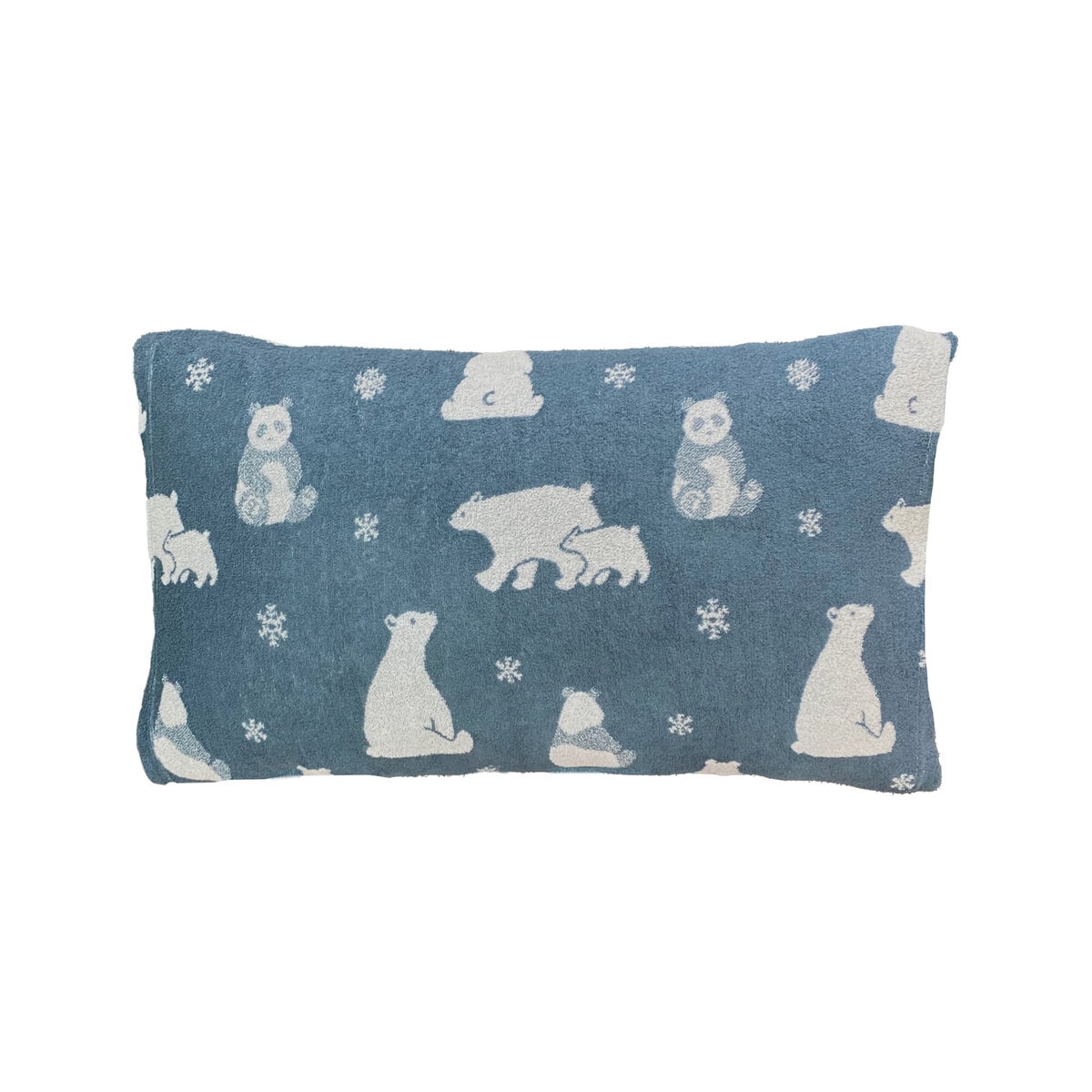 のびのびまくらカバー 4枚入り 約36×58cm シロクマパンダ バク