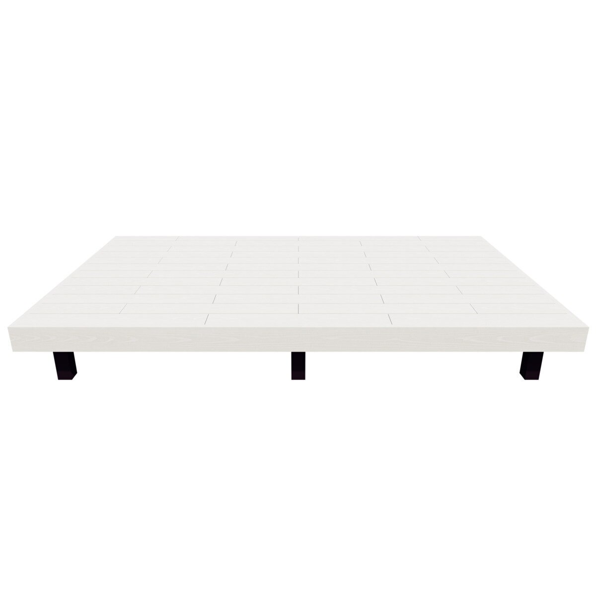 MINO 彩木 ガーデンデッキ セット W3068 x D1829 mm　ホワイト　高さ400～500mm