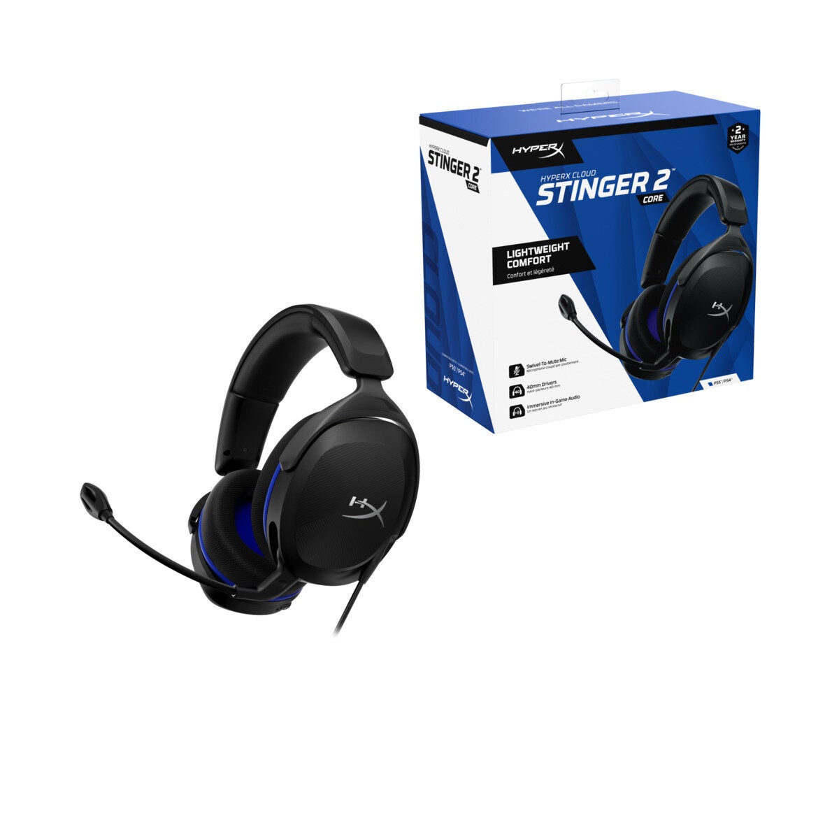 ハイパーエックス STINGER 2 CORE PlayStation用 ゲーミング ヘッド