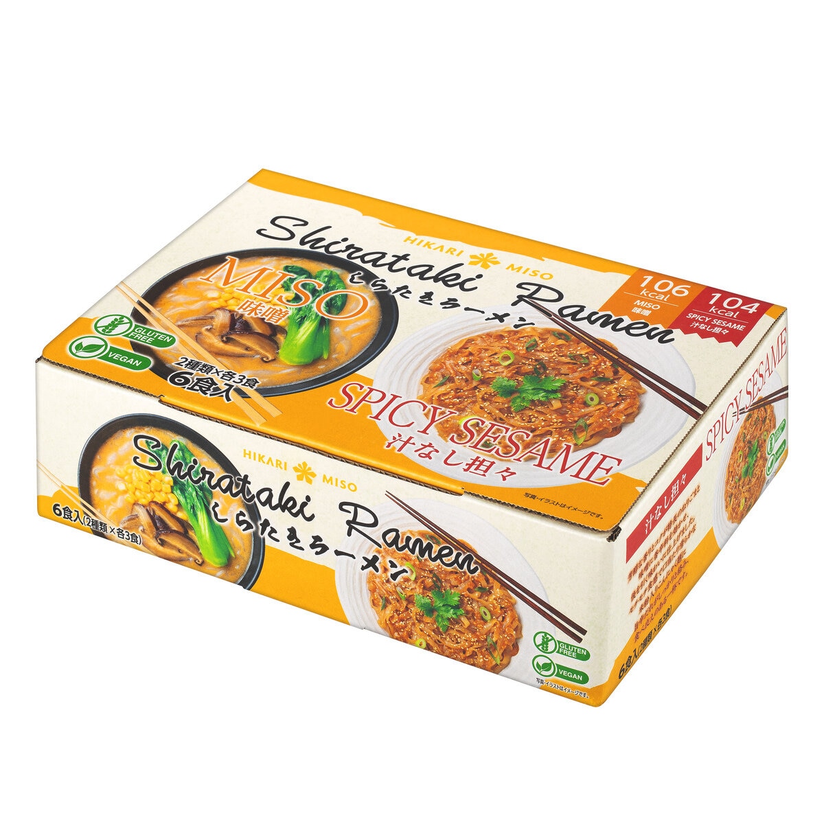 ひかり味噌 しらたきラーメン 6食