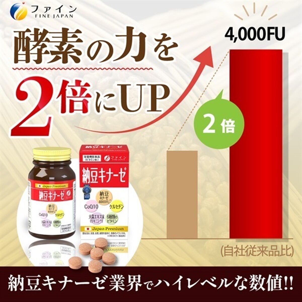 納豆キナーゼ 240粒
