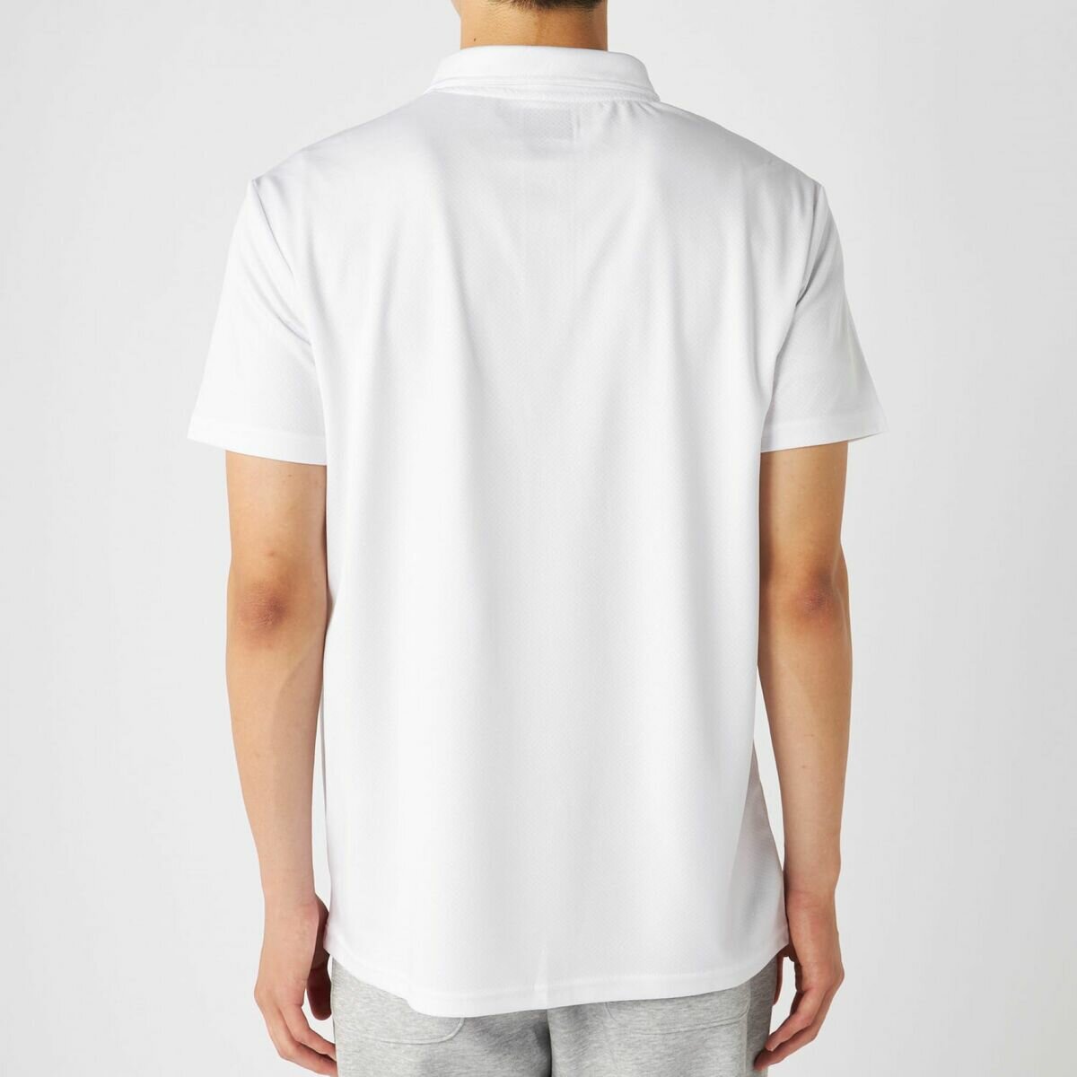 カッパ メンズ 半袖ポロシャツ / ホワイト / LL