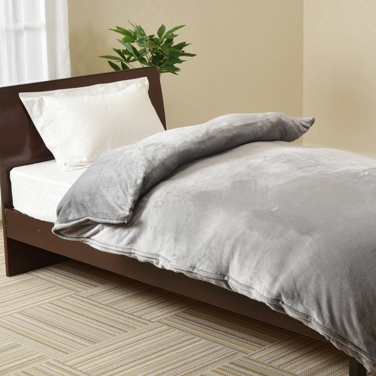 西川 ブランケットにもなる布団カバー ダブル 190cm x 210cm | Costco