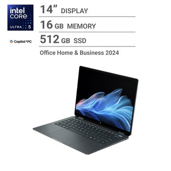 HP ノートPC/OmniBook Ultra Flip/14.0インチ/Core Ultra 5 226V/メモリ 16GB/SSD 1TB/イクリプスグレー/B0GM5PA-AAAM