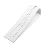 プラチナ チェーンカットアズキネックレス 45cm 幅 1.2ｍｍ 約3.5g
