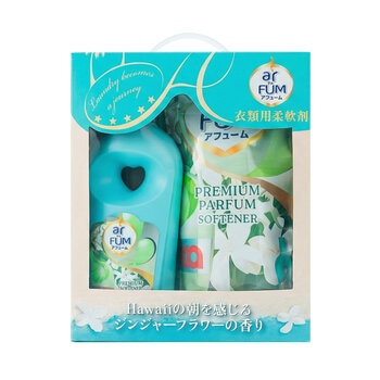 arFUM アフューム プレミアム柔軟剤 ジンジャーフラワー 衣料用柔軟剤 ジンジャーフラワーの香り 本体1L + 替1.7 L