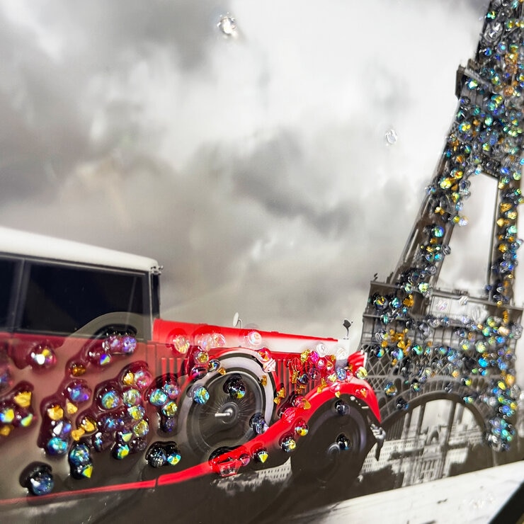 クリスタルアート ルージュ 3枚セット