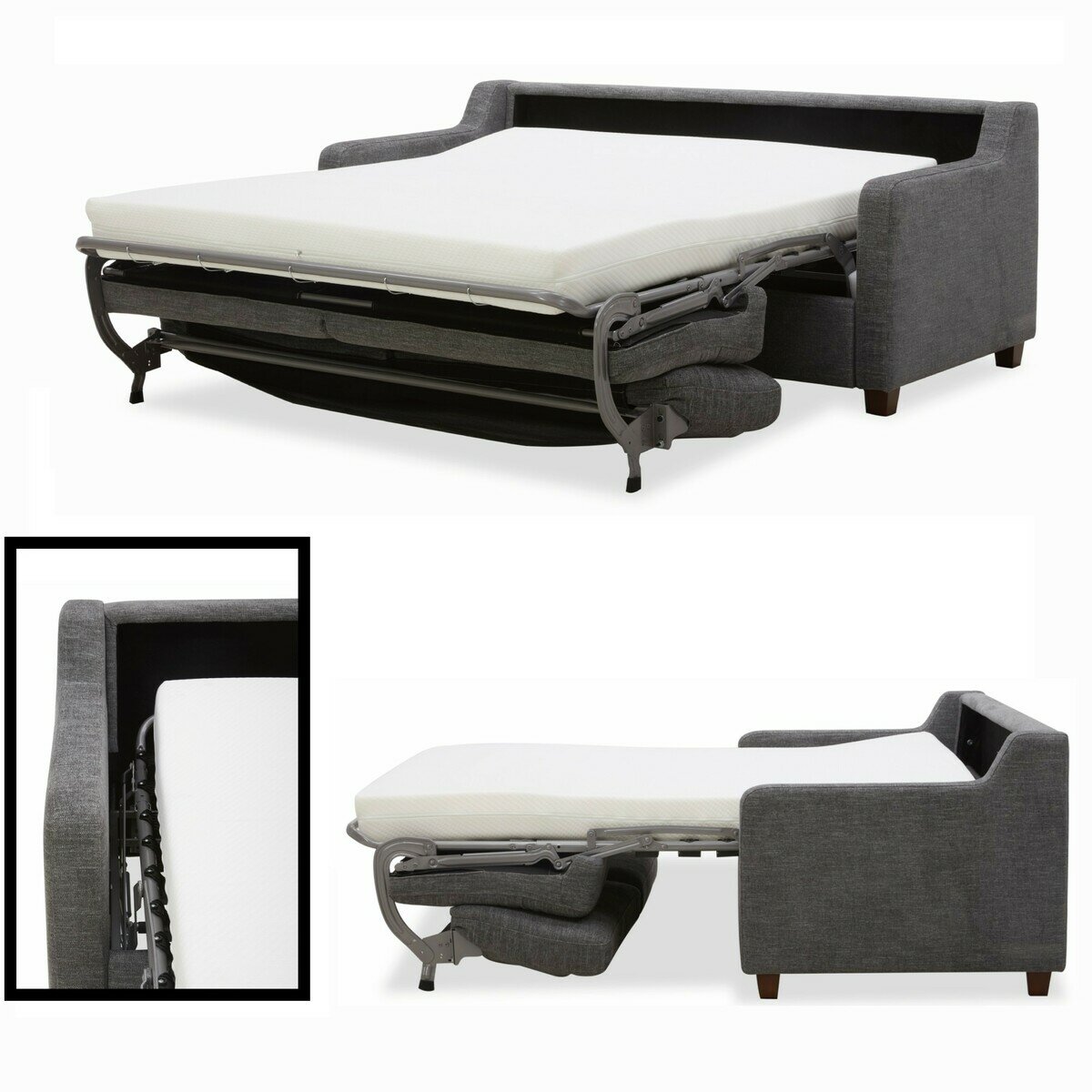 AIDEN & IVY ファブリックスリーパーソファ AIDEN & IVY ファブリックスリーパーソファ