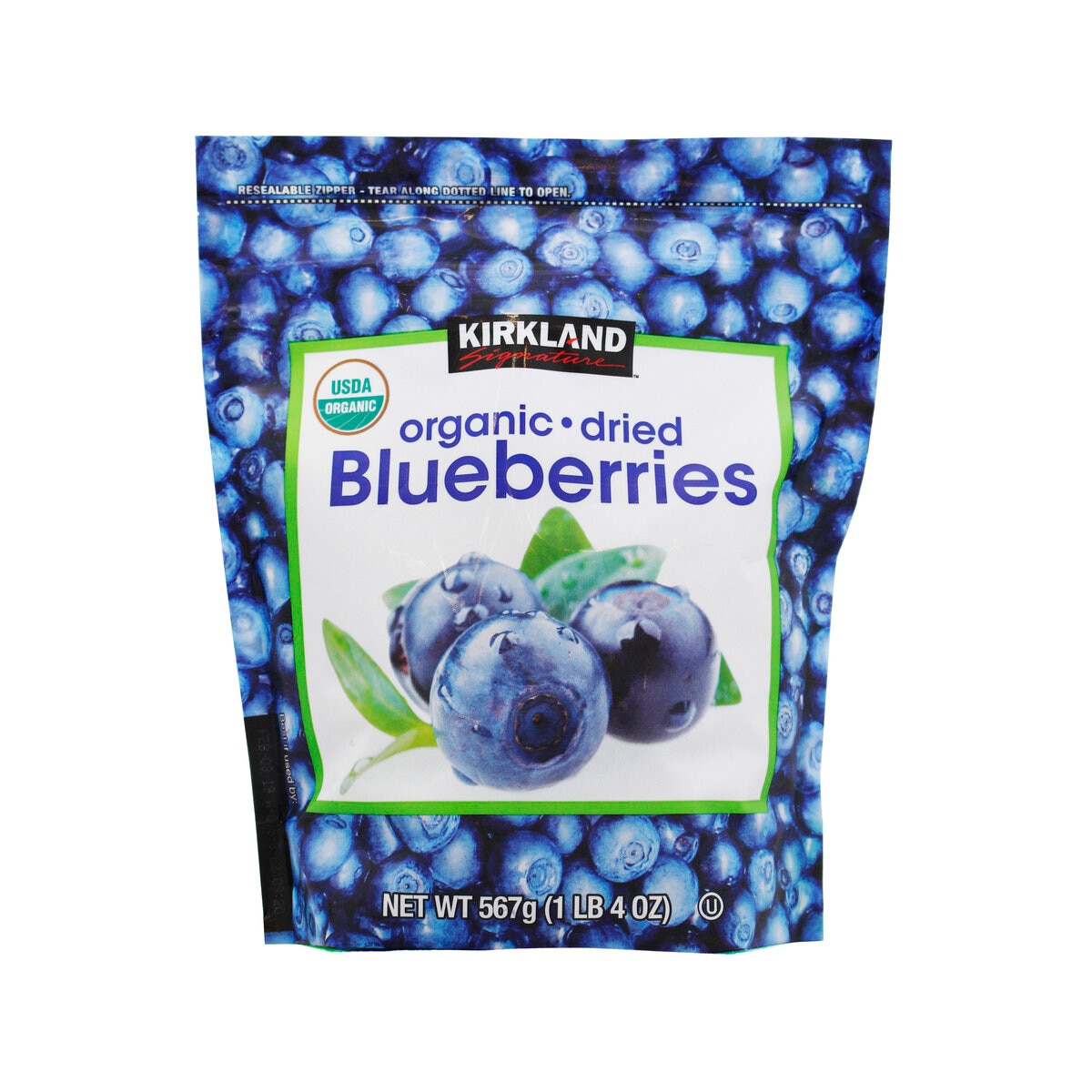Kirkland Signature Organic Dried Blueberries 567g Kirkland Signature Organic Dried Blueberries 567g